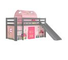 Pack - Lit Enfant, Tente et Tunnel "pino Spring" Gris