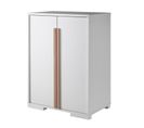 Armoire 2 Portes "london" 116cm Blanc