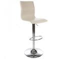 Tabouret De Bar Rotatif "président" 120cm Crème