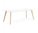 Table De Repas Scandinave "inge" 200cm Blanc