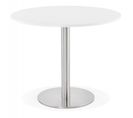 Table De Repas "montana" 90cm Blanc