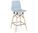 Tabouret De Bar Design "marlina" 108cm Bleu