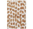 Tapis De Salon Moderne Tissé Plat Taki En Polyester - Beige - 80x150 Cm