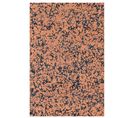 Tapis De Salon Moderne Tissé Plat Gloom En Polyester - Orange - 140x200 Cm