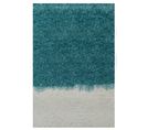 Tapis De Salon Moderne Tissé Plat Burst En Polyester - Bleu - 140x200 Cm