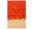 Tapis De Salon Moderne Tissé Plat Burst En Polyester - Orange - 200x280 Cm