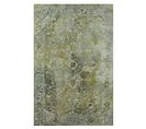 Tapis De Salon Moderne Tissé Plat Crown En Polyester - Vert - 140x200 Cm