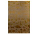 Tapis De Salon Moderne Tissé Plat Fever En Polyester - Marron - 240x340 Cm