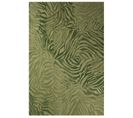 Tapis De Salon Moderne Tissé Plat Savane En Polyester - Vert - 200x280 Cm