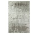 Tapis De Salon Moderne Tissé Plat Terra En Polyester - Gris - 140x200 Cm