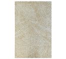 Tapis De Salon Moderne Tissé Plat Preto En Polyester - Blanc - 170x240 Cm