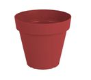 Pot De Fleurs Capri - 60 Cm - Rouge Foncé