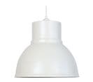 Suspension Grand Cloche Métal  Blanc 80 Cm..