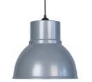 Suspension Grand Cloche Métal Aluminium 80 Cm..