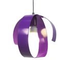 Suspension Géométrique Métal  Violet 85 Cm.