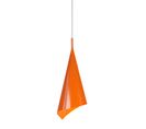 Suspension, Conique Métal  Orange 95 Cm.