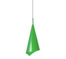 Suspension, Conique Métal  Vert 95 Cm.