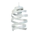 Suspension Spirale Métal  Ivoire 85 Cm.