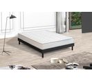 Pack matelas ressorts ép.23 cm + sommier 160x200 cm IVORY