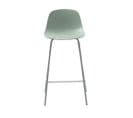 Hel - Lot De 2 Chaises De Bar En Plastique Et Métal H67,5cm - Couleur - Vert