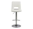 Tabouret de bar SYLVIA blanc