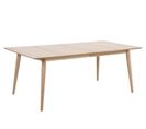 Table à Manger Rectangulaire En Chêne Blanchi 8 Couverts L200 - Centior