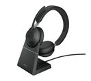 Casque Micro Bluetooth Evolve2 65, Uc Stereo Noir