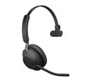 Casque Micro Bluetooth Evolve2 65, Uc Mono Noir