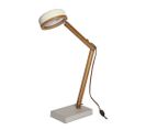 Lampe De Table Hipp Blanc Vintage