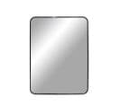 Madrid - Miroir Rectangulaire 50x70cm - Couleur - Noir