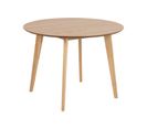 Table à Manger Ronde En Bois D105 - Leta