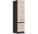 Junona Colonne De Cuisine 2 Portes-ouverture Gauche L 50 X H 196 X P 46 Cm Chêne Sonoma