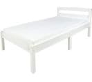 Lit Blanc Avec Un Matelas Clasic 70/140