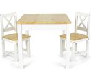 La Table En Bois Pola (blanc/pin)