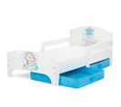 Lit D'enfant Smart Toddler Couleur Blanche Petit Éléphant