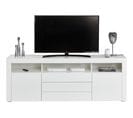 Meuble TV L.180 CM MODERN LIVING blanc brillant Goal