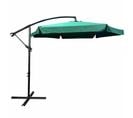 Parasol De Jardin Et De Terrasse Cynia Imperméable En Vert Foncé, Poids 11,7 Kg L300 X L300 X H245cm