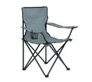 La Chaise De Camping Pliable Anter En Gris