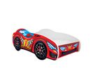 Lit Enfant Voiture Racing Top Car Rouge + Matelas