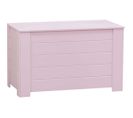 Coffre De Rangement En Pin  77 X 40 X 50 Cm Rose