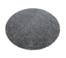 Tapis Moderne Lavable Ildo 71181070 Cercle Anthracite Gris Cercle 120 Cm