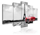 Tableau Imprimé "voiture Parisienne" 50 X 100 Cm