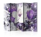 Paravent 5 Volets "purple Empress" 172x225cm