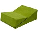 Fauteuil Chaise Longue Canapé Intime Relaxant Rabattable De Forme Triangulaire Vert