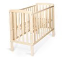 Lit Elephant Style Scandinave 100x50cm Bois Naturel