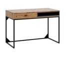 Bureau "olier" - 120 X 81 X 60 Cm - Marron/noir