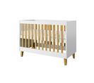 Lit Bébé 60x120 Kubi - Blanc