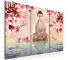 Tableau Imprimé "bouddha Méditation" 60 X 90 Cm