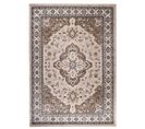 Tapis Salon Classique Beige Marron Gris Médaillon Fin 60x100 Colorado