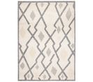 Tapis Extérieur Intérieur Beige Gris 3d Géométrique 120 X 170 Cm Viera